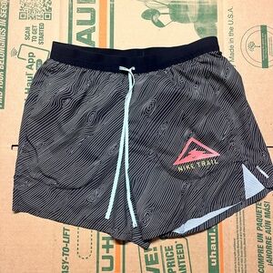 Nike Pro Trail Running shorts matching shirt Shorts size small Shirt size medium